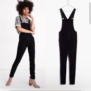 Madewell Skinny Overalls in Lunar Wash